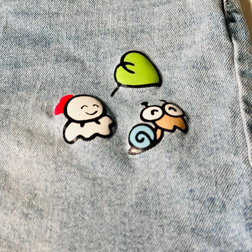 Keroppi By Sanrio Keroppi and Friends Denim Shorts Women's Size 5